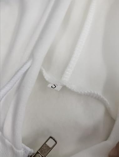 Example productCeboyel Zip Up Hoodies for Women Cropped Long Sleeve Sweatshirts Jackets Trendy Y2k Crop Tops Clothes 2023