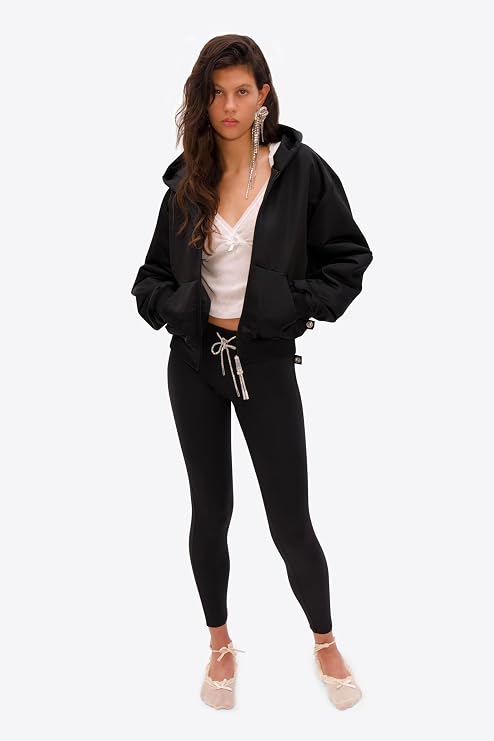 AREA Satin Hoodie