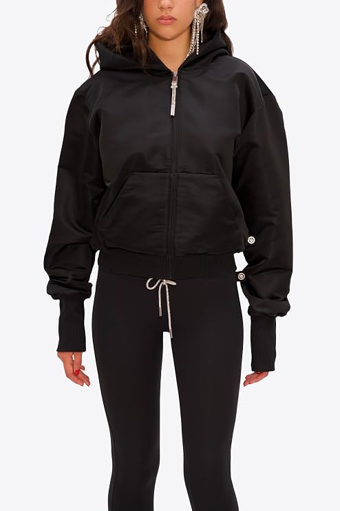 AREA Satin Hoodie